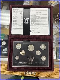 Royal Mint 1996 UK Silver Anniversary Collection As ISSUED all STERLING SILVER