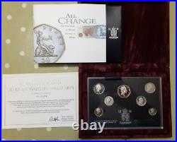 Royal Mint 1996 UK Silver Anniversary Collection As ISSUED all STERLING SILVER