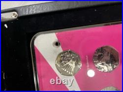 Royal Mint 2012 Olympic Coins & Pins Only Collection Mirror Finish COA Boxed
