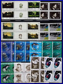Russia Stamps Collection Lot of 1,000+ Blocks ALL MNH Scott Value $1,500+