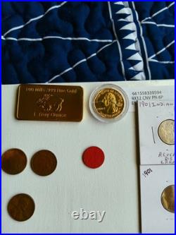 S1800/s1900 Huge Collection Of Uncirculated Coins. All Worth A Lil Fortune