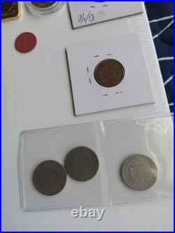 S1800/s1900 Huge Collection Of Uncirculated Coins. All Worth A Lil Fortune