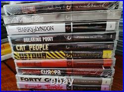 SEALED Criterion Collection Blu Ray Lot (30) Criterion Lot Bundle All Brand New