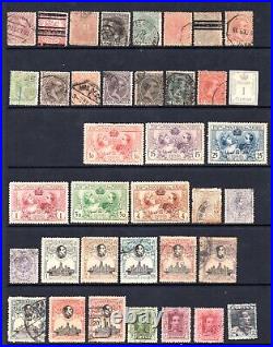 SPAIN 1862-1950s COLLECTION OF 400+ MINT & USED INCLUDES BLOCKS OF 4 ALL SCANNED