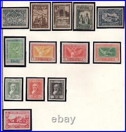 SPAIN 1862-1950s COLLECTION OF 400+ MINT & USED INCLUDES BLOCKS OF 4 ALL SCANNED