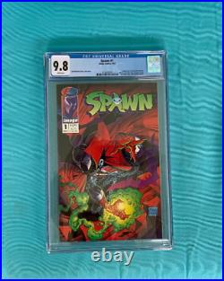 SPAWN Lot 1st 6 Comics #1,2,3,4,5,6 All CGC 9.8 NM/MT MCFARLANE JAMIE FOXX MOVIE