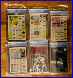 SPAWN Lot 1st 6 Comics #1,2,3,4,5,6 All CGC 9.8 NM/MT MCFARLANE JAMIE FOXX MOVIE