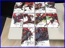 SPAWN ORIGINS COLLECTION Lot # 1 2 3 4 5 6 7 8 9 10 ALL HARDCOVER HC 1-10