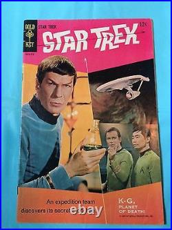 STAR TREK #1,2,3,4,5,6,7,8,9 LOT of 9! ALL F+ or better! Gold Key (1967)