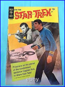 STAR TREK #1,2,3,4,5,6,7,8,9 LOT of 9! ALL F+ or better! Gold Key (1967)