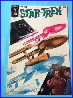 STAR TREK #1,2,3,4,5,6,7,8,9 LOT of 9! ALL F+ or better! Gold Key (1967)