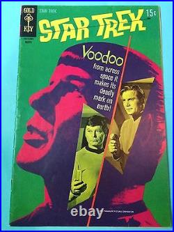 STAR TREK #1,2,3,4,5,6,7,8,9 LOT of 9! ALL F+ or better! Gold Key (1967)