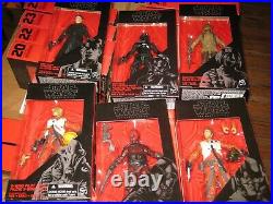 STAR WARS 6 THE BLACK SERIES Huge lot of 36 Exclusives etc. All sealed