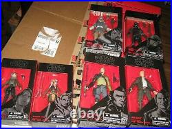 STAR WARS 6 THE BLACK SERIES Huge lot of 36 Exclusives etc. All sealed