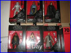 STAR WARS 6 THE BLACK SERIES Huge lot of 36 Exclusives etc. All sealed