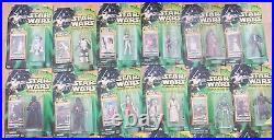 STAR WARS Lot Of 27 Action Figures POWER OF THE JEDI Collection 1 & 2 Hasbro