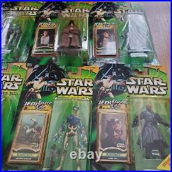 STAR WARS Lot Of 27 Action Figures POWER OF THE JEDI Collection 1 & 2 Hasbro