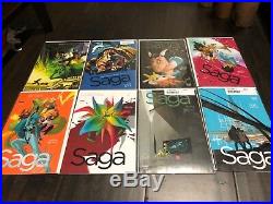 Saga 1 2 3 4 5 6- 48 all 1st Prints Image Comics BKV lot set run not complete 54