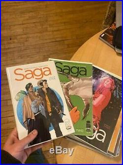 Saga #1 36 Run Image Comics Lot All First Prints Brian K Vaughn Fiona Staples