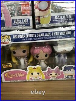 Sailor Moon Funko Pop! LOT of 15 / All in Protectors