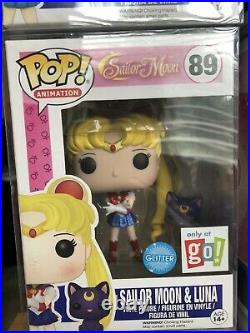 Sailor Moon Funko Pop! LOT of 15 / All in Protectors