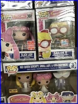 Sailor Moon Funko Pop! LOT of 15 / All in Protectors