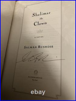 Salman Rushdie Signed Lot JSA LOA Midnight's Children Satanic Verses Shalimar