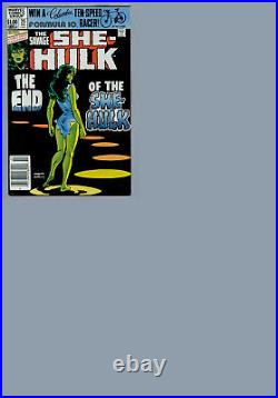 Savage She-hulk Lot A Complete Run 25 Bronze Age Comics #1-#25 All Newsstand Vf