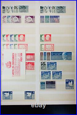 Scandinavia All Mint Mostly NH Early to Mid-1900s Vintage Stamp Collection