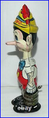 Scarce All Original Boxed Setn. Mint Disney1939 Pinocchio Marx Tin Wind-up Toy