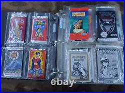 Sealed Booster Pack Collection of all different kinds of cards / Bulk / Lot