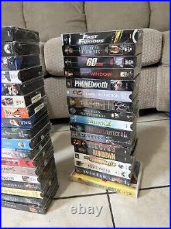 Sealed vhs tapes Movie collection Huge Lot All Brandnew Sealed