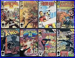 Secret Wars II 1-9 + ALL TIE-INS COMPLETE STORY VF/NM Marvel 1985 comic lot