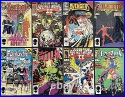 Secret Wars II 1-9 + ALL TIE-INS COMPLETE STORY VF/NM Marvel 1985 comic lot