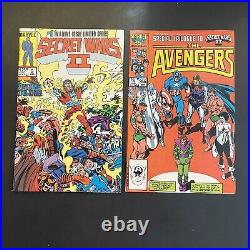 Secret Wars II 1-9 + ALL TIE-INS COMPLETE STORY VF/NM Marvel 1985 comic lot