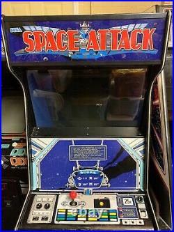 Sega Space Attack Arcade Works Great All Original Mint Very Rare