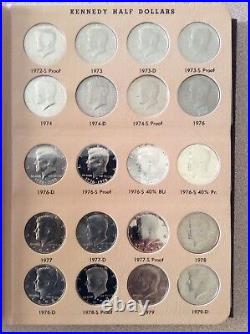 Set / Collection Kennedy Halves 1964 2017 PDSS complete all Bu and proof 182 pcs