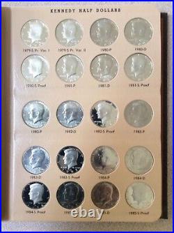 Set / Collection Kennedy Halves 1964 2017 PDSS complete all Bu and proof 182 pcs
