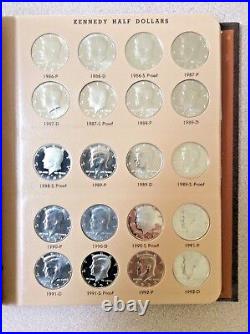 Set / Collection Kennedy Halves 1964 2017 PDSS complete all Bu and proof 182 pcs