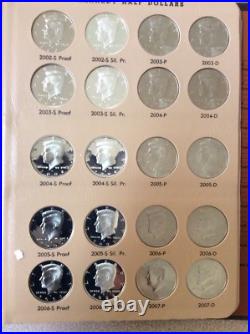 Set / Collection Kennedy Halves 1964 2017 PDSS complete all Bu and proof 182 pcs