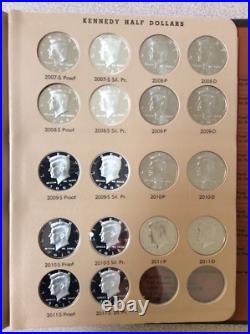 Set / Collection Kennedy Halves 1964 2017 PDSS complete all Bu and proof 182 pcs