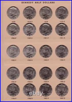 Set / Collection Kennedy Halves 1964 2022pd complete all BU 110 Coins No Proofs