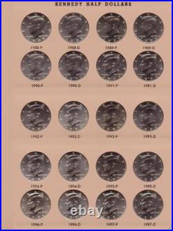 Set / Collection Kennedy Halves 1964 2022pd complete all BU 110 Coins No Proofs