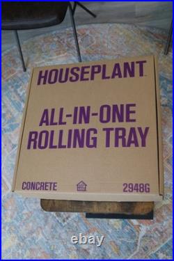 Seth Rogan Houseplant All-In-One Unique Concrete Rolling Tray MINT Condition