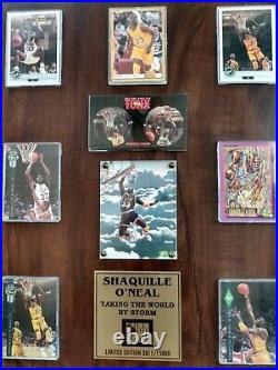 Shaquille O'Neal trading card set of 8, All Mint sealed collection