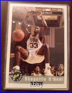 Shaquille O'Neal trading card set of 8, All Mint sealed collection