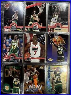 Shawn Kemp 86 Card Collection Rookies, Inserts, Refractor, Etc All Mint