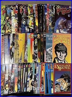 Sherlock Holmes Massive Comic Lot of 59 Mini Series One Shots Full Runs Eternity