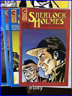 Sherlock Holmes Massive Comic Lot of 59 Mini Series One Shots Full Runs Eternity