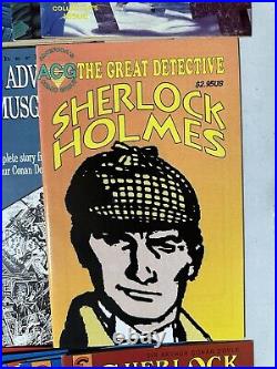 Sherlock Holmes Massive Comic Lot of 59 Mini Series One Shots Full Runs Eternity